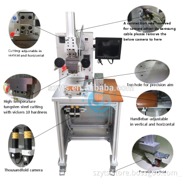 Factory sell flex cable pressure machine constant temperature heating ACF/FPC bonding repair machine For iphone samsung